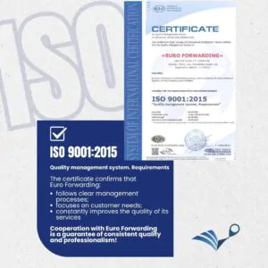 Сертифікат ISO 9001:2015